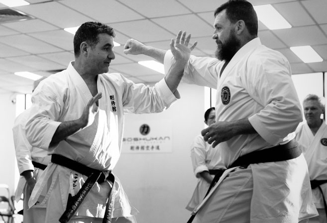 Stacey Karetsian Shihan with Mick Baccon